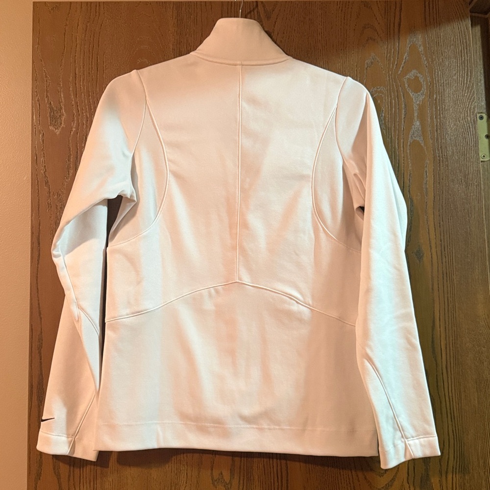Nike White Therma-Fit Golf Pullover - Picture 5 of 6